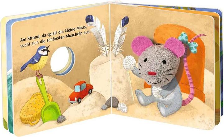Image du produit Ravensburger Mon livre préféré de marionnettes à doigt : Bonjour, petite souris (Allemand)