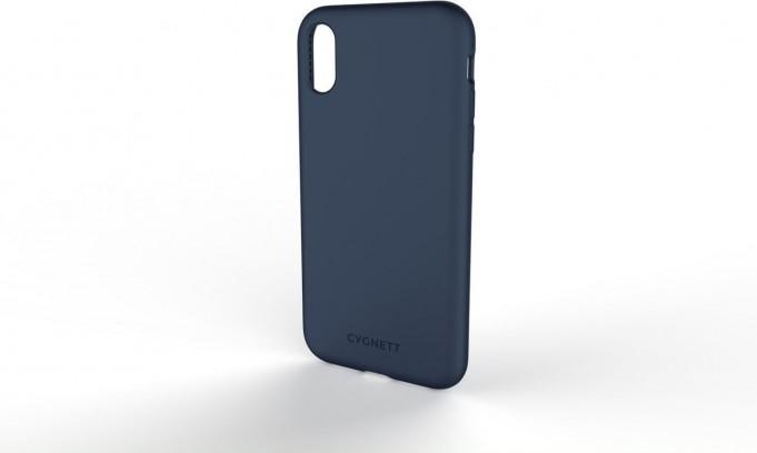 Image du produit Cygnett Skin Soft feel Case pour iPhone XS/X - Bleu marine (Apple iPhone X, Apple iPhone XS)