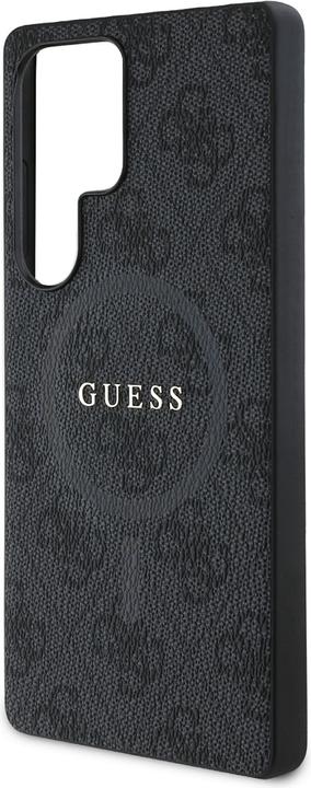 Actual product image Guess Hülle Monogramm mit integriertem MagSafe und goldenem Logo (Samsung Galaxy S25 Ultra)