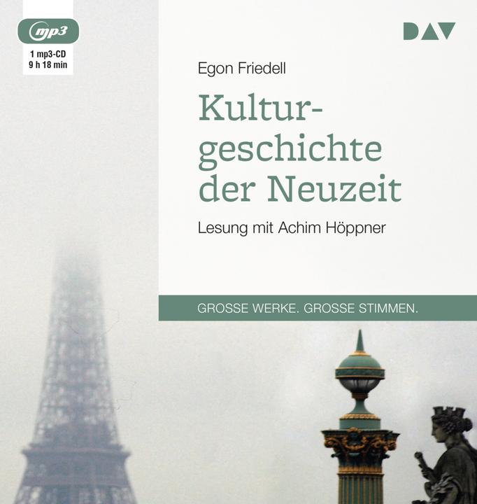 Image du produit Histoire culturelle des temps modernes (Egon Friedell, Achim Höppner, Allemand)