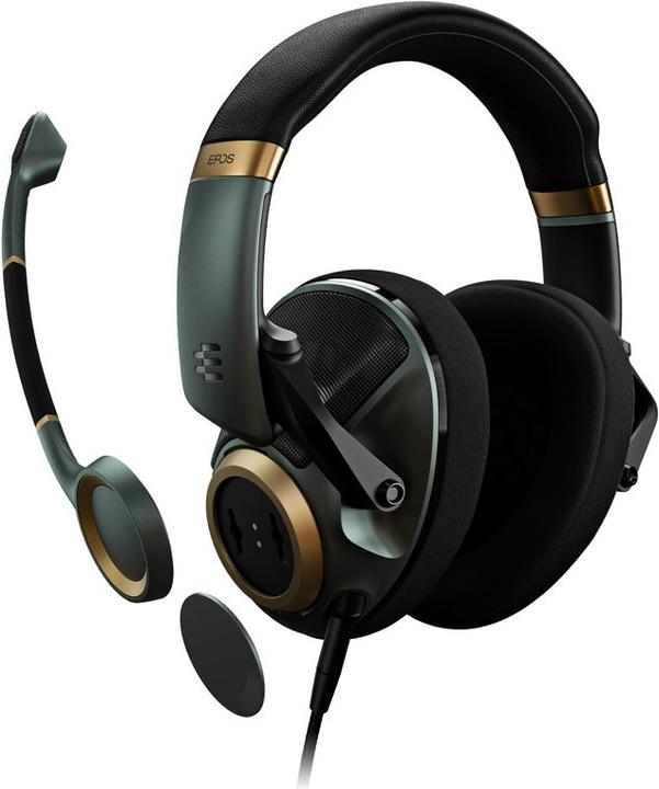 Productafbeelding EPOS H6PRO Open Akoestische Gaming Headset, groen (Bedraad)