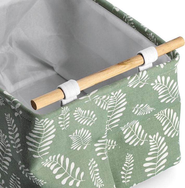 Image du produit Zeller Present Panier de rangement 35x27x20 vert (1 x, 35 x 27 x 20 cm)
