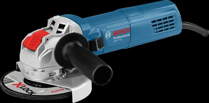 Actual product image Bosch Professional Battery angle grinder GWX 750 125 mm W (125 mm)