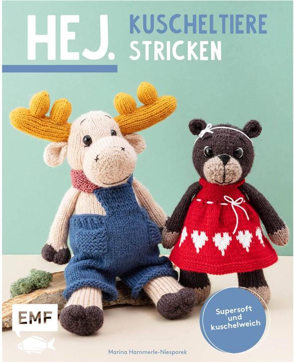 Immagine prodotto Hej. Kuscheltiere stricken (Tedesco, Marina Hammerle-Niesporek, 2022)