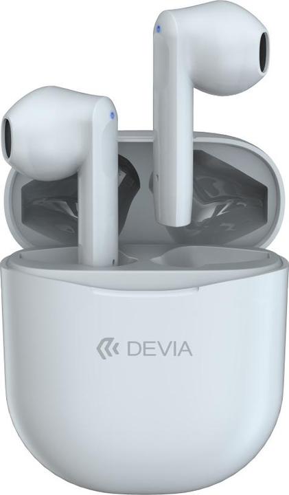Image du produit Devia Écouteurs Bluetooth TWS Joy A10 blanc (5 h, Sans fil)