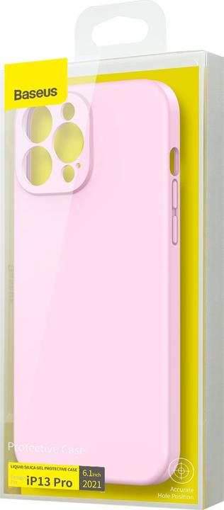 Produktbild Baseus Liquid Silica Gel Protective Case For iP 6.1 Pro inch 2021 Pink (Apple iPhone 13 Pro)