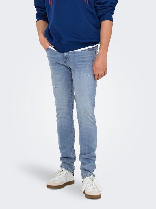 Produktbild Only & Sons ONSLOOM Niedrige Taille Slim Fit Jeans Slim Fit Jeans (W30/L32)