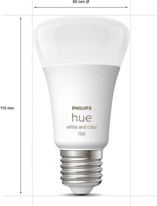 Actual product image Philips Hue Secure Sensors Bundle (1100 lm, E27)
