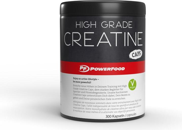 Actual product image PowerFood One High Grade Creatine (300 Piece, Capsules, 348.90 g)