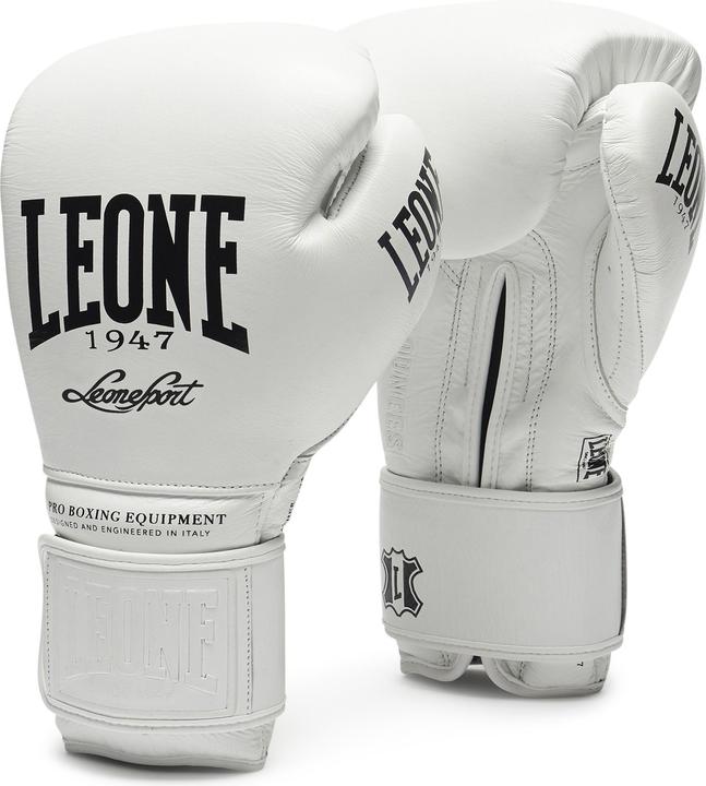 Actual product image Leone Boxing Gloves The Greatest White GN111 (18 OZ)