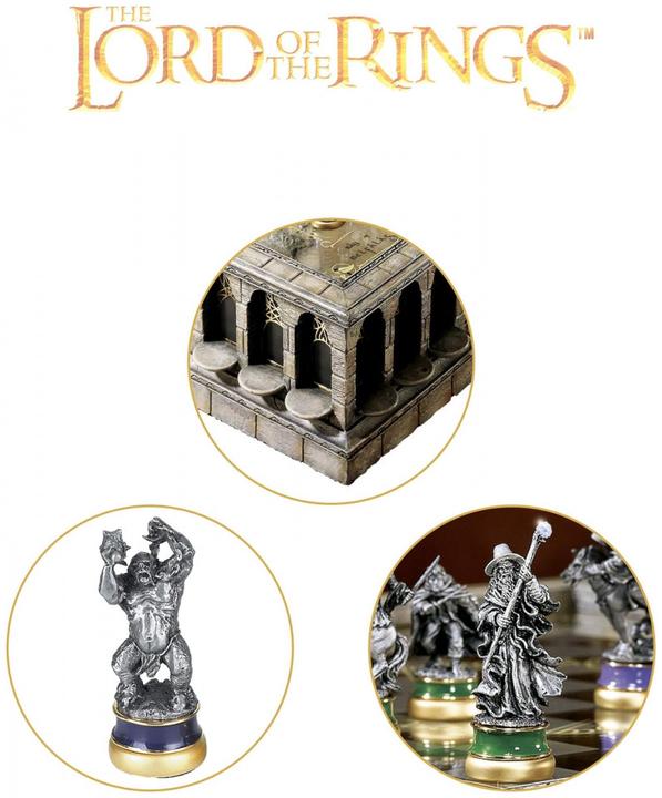 Actual product image Noble Collection Lord of the Rings Chess Set