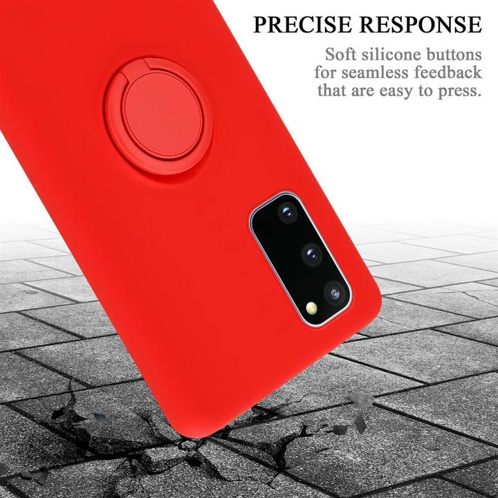 Produktbild Cadorabo TPU Liquid Ring Silicone Case Hülle (Samsung Galaxy S20 FE)