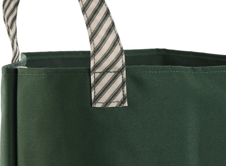 Actual product image Esprit Tasche Home Weiss grün Baumwolle 40 x 40 x 60 cm