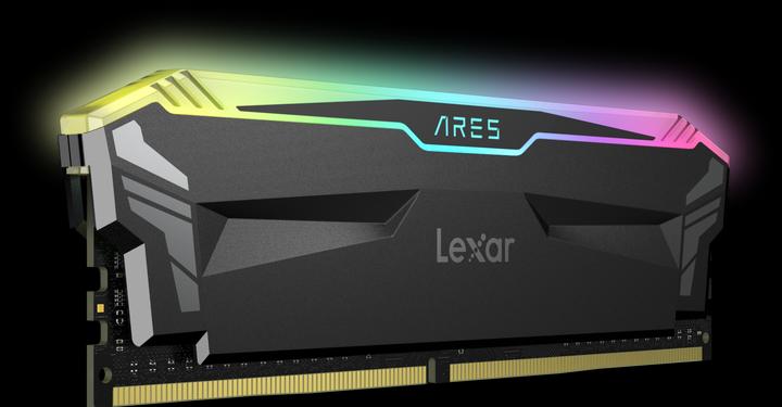 Actual product image Lexar Ares DDR4 CL18 Black UDIMM KIT (2 x 16GB, 3600 MHz, DDR4-RAM, U-DIMM)