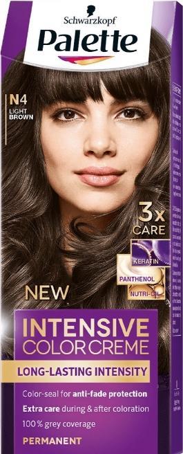 Schwarzkopf Professional Palette Intensive Color Creme Long Lasting Intensity - Hair Color N4 (N4 Light Brown)