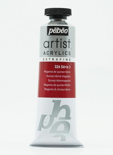 Image du produit Pebeo Artist Acrylics Acrylique extra fine (Quinacridonmagenta, 37 ml)