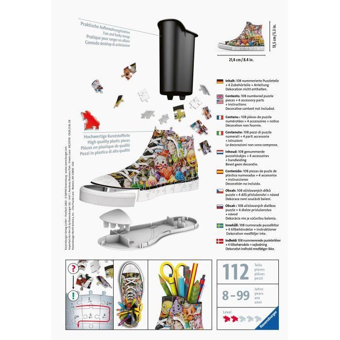 Image du produit Ravensburger Emoji Sneaker (108 pièces)