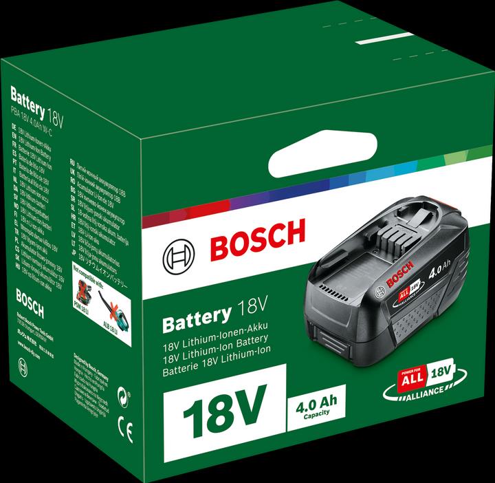 Produktbild Bosch Home & Garden Akkupack PBA 18V (1x4,0Ah) (18 V)