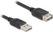 Image du produit Delock USB 2.0 Verlängerungskabel EASY USB Typ-A Stecker zu Typ-A Buchse 5 m (5 m, USB 2.0)