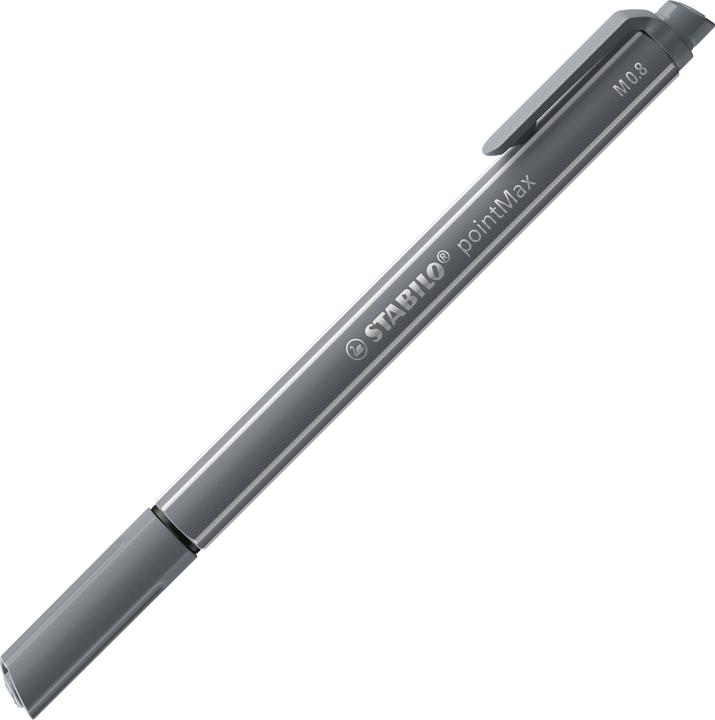 Actual product image STABILO POINTMAX - Felt pen (Dark grey, 1 x)