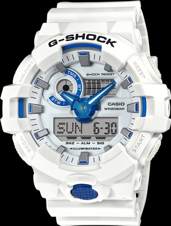 Actual product image Casio GA-700HDS-7AER (Chronograph, Diving watch, Digital watch, 53 mm)