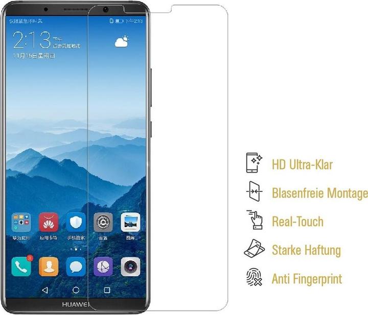 Actual product image Protectorking 6x Premium screen protector 3D CLEAR (6 Piece, Mate 10 Pro)