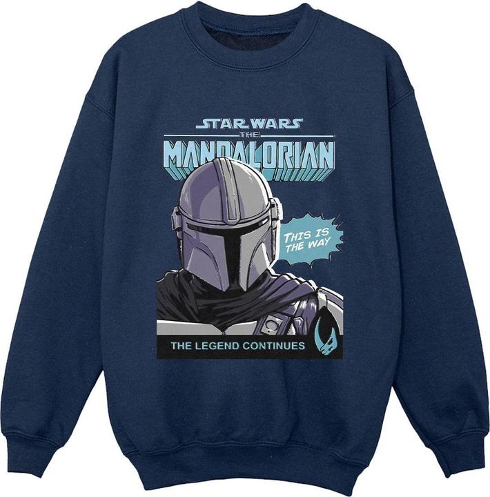 Star Wars Mando Comic Cover Sweatshirt Jungen