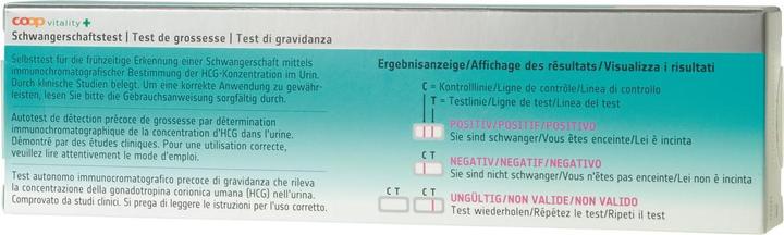 Image du produit Coop Vitality Test de grossesse 2 pcs (2 x)