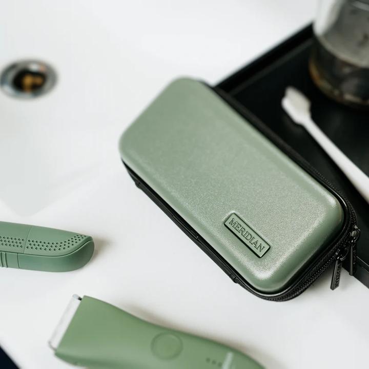 Actual product image Meridian Grooming Travel Case (Sage) (Manicure set)