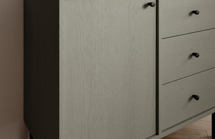 Actual product image ADRK Furniture Tili 1D 3S chest of drawers (83.5 x 41 x 74 cm)