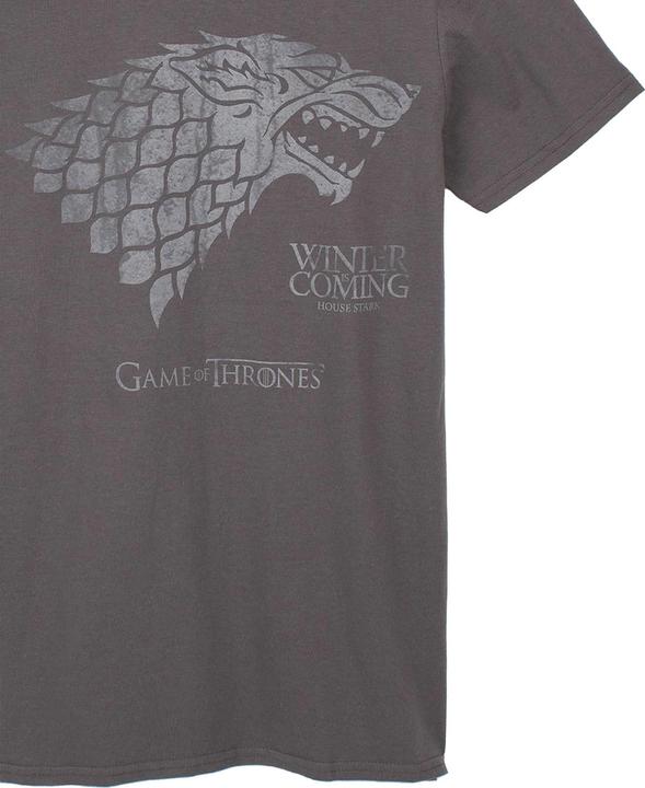 Immagine prodotto Game of Thrones Winter Is Coming Maglietta Metalupo Uomo (M)