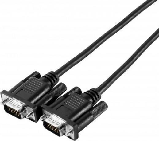 Produktbild Exertis Connect SVGA Monitorkabel "Eco", 15pol HD D-Sub St./St., 3.0 m, schwarz Preisgünstiges Monitorkabel für Stan (3 m, VGA)