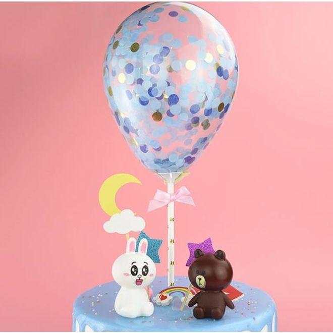Immagine prodotto MU Style Palloncini cake topper (set da 7 pezzi) (1 x)