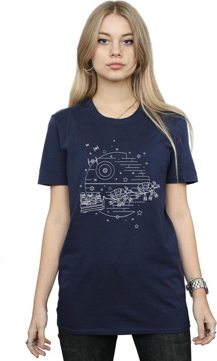 Produktbild Star Wars Death Star Sleigh TShirt (XXL)