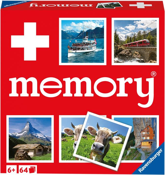 Ravensburger Memory Switzerland (German, English, French, Italian)