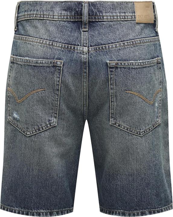 Image du produit Only & Sons Onsedge RAM Dbd Dest 9648 Azg Dnm Shorts (M)