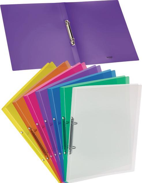 Image du produit Kolma Classeur à anneaux Easy A4 soft 2 anneaux hauteur de remplissage 1 cm jaune (A4, 21 mm, 1 pièce(s))