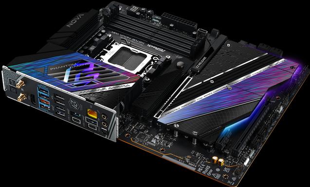 Productafbeelding AsRock MB AMD AM5 X870E Nova WiFi (AM5, AMD X870E, ATX)