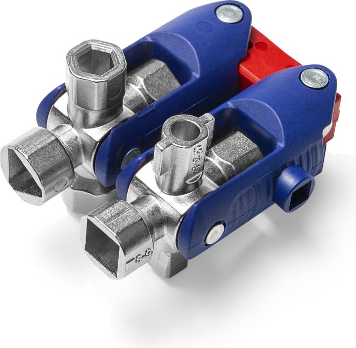 Actual product image Knipex Switch cabinet key JointKey Quadro (10 mm, 5 mm)