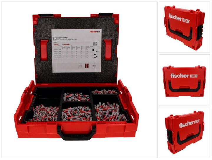 Actual product image Fischer L-BOXX 102 DuoPower (910 pcs.)
