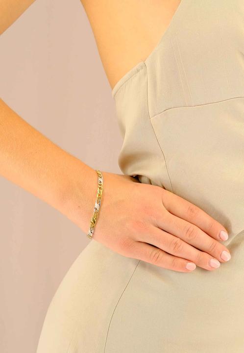 Actual product image Muau Carrera (19 cm, 750, White gold, 18K yellow gold)