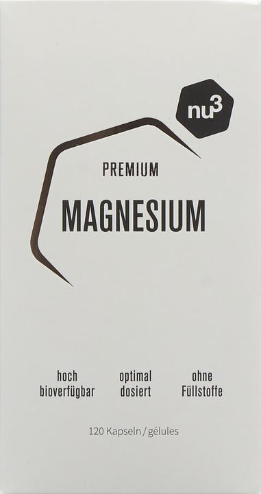 Image du produit nu3 Premium Magnesium (120 pièce(s), Capsules, 120 g)