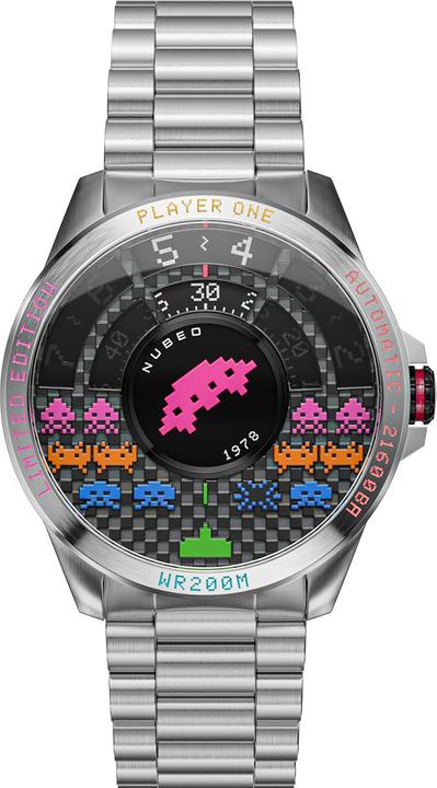 Immagine prodotto Nubeo NB-6082-SI-11 Orologio da uomo Quasar Automatic Limited 48mm 20ATM
