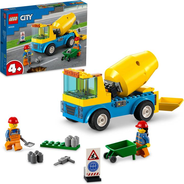 Produktbild LEGO Betonmischer (60325) (60325, LEGO City)