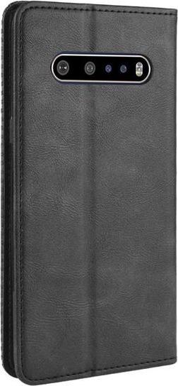Actual product image MU Classic Retro Leather Bookcover Series (LG V60 ThinQ 5G)