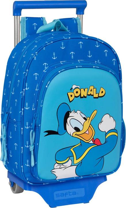 Immagine prodotto Donald Duck Zaino scuola con ruote Donald Blue 26 x 34 x 11 cm