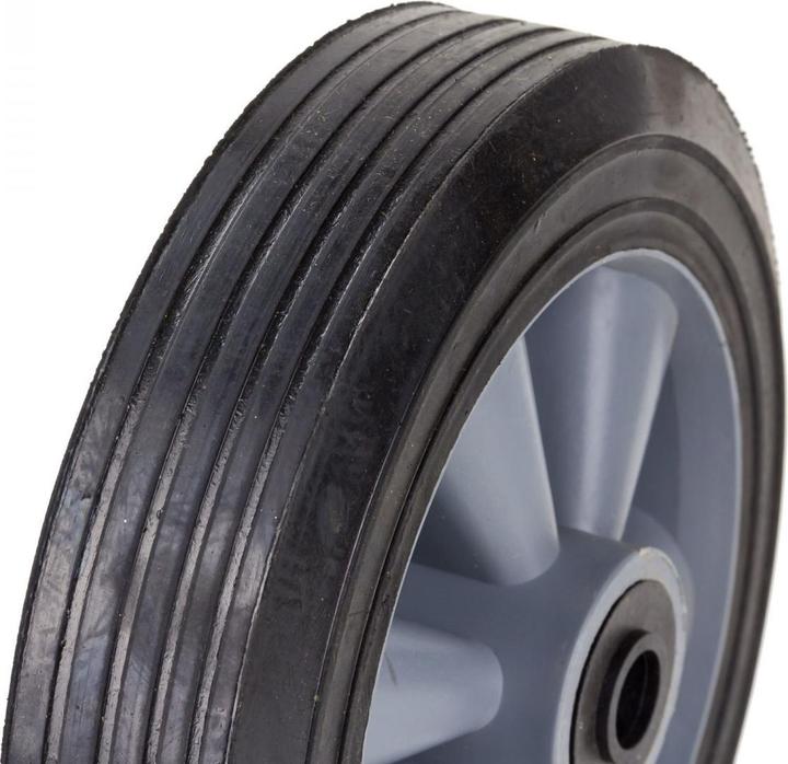 Actual product image Dema Rad Ersatzrad m. PVC Felge ØxB: 14,2x7 cm + Vollgummireifen f. Holzspalter 61963