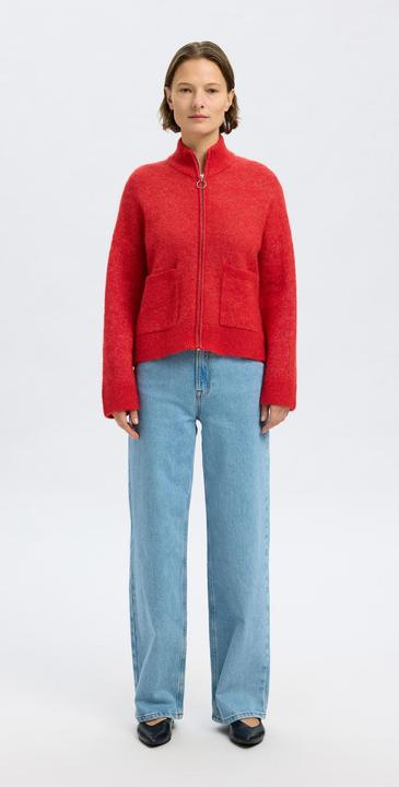 Produktbild Selected Femme Zip-up Strickjacke (M)