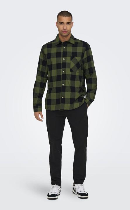 Produktbild Only & Sons Normal geschnitten Hemdkragen Hemd Hemd (M)