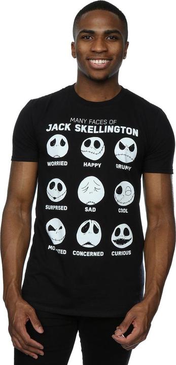 Produktbild Disney Nightmare Before Christmas Many Faces Of Jack TShirt (XXL)